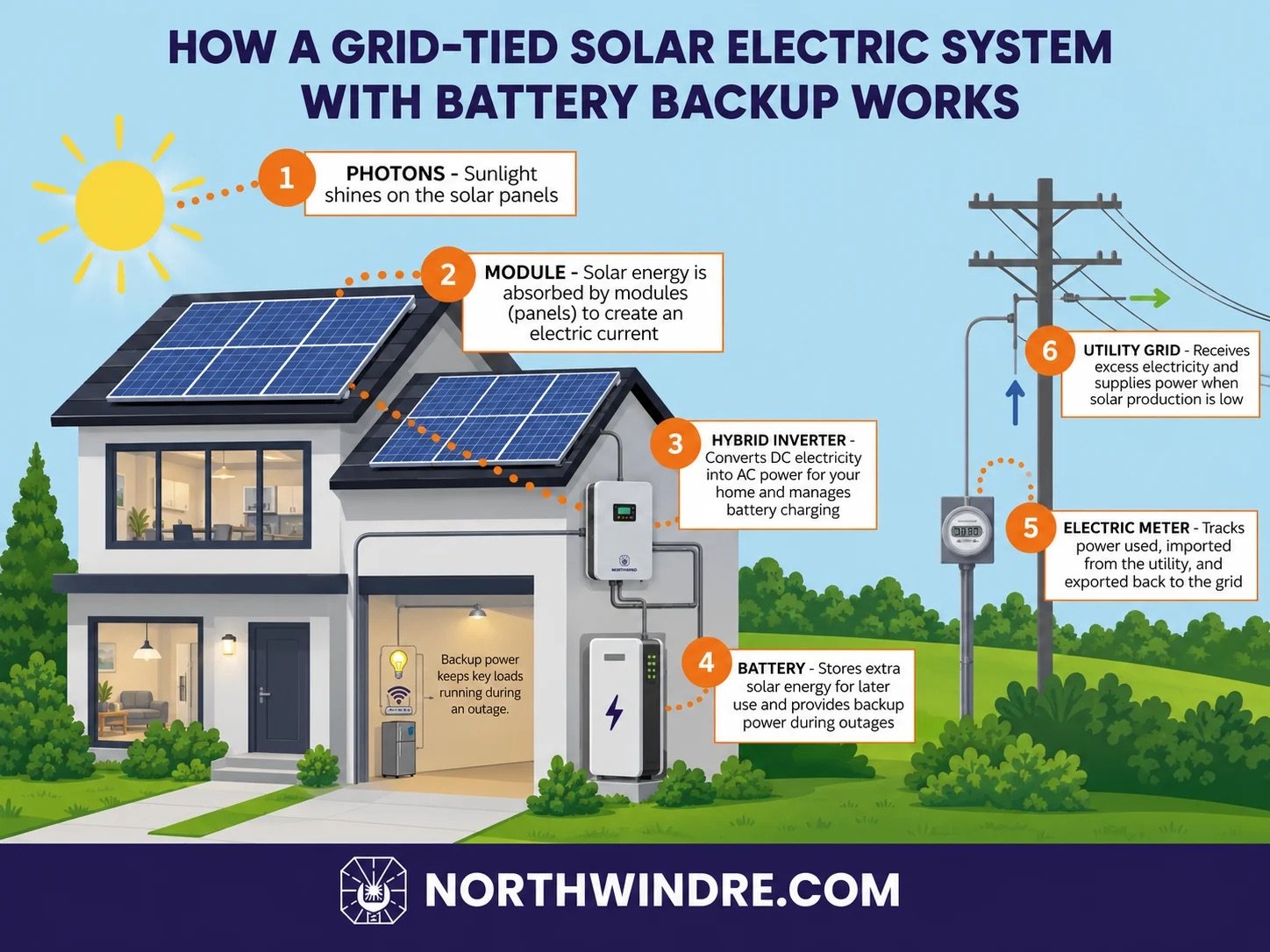 How battery backup works