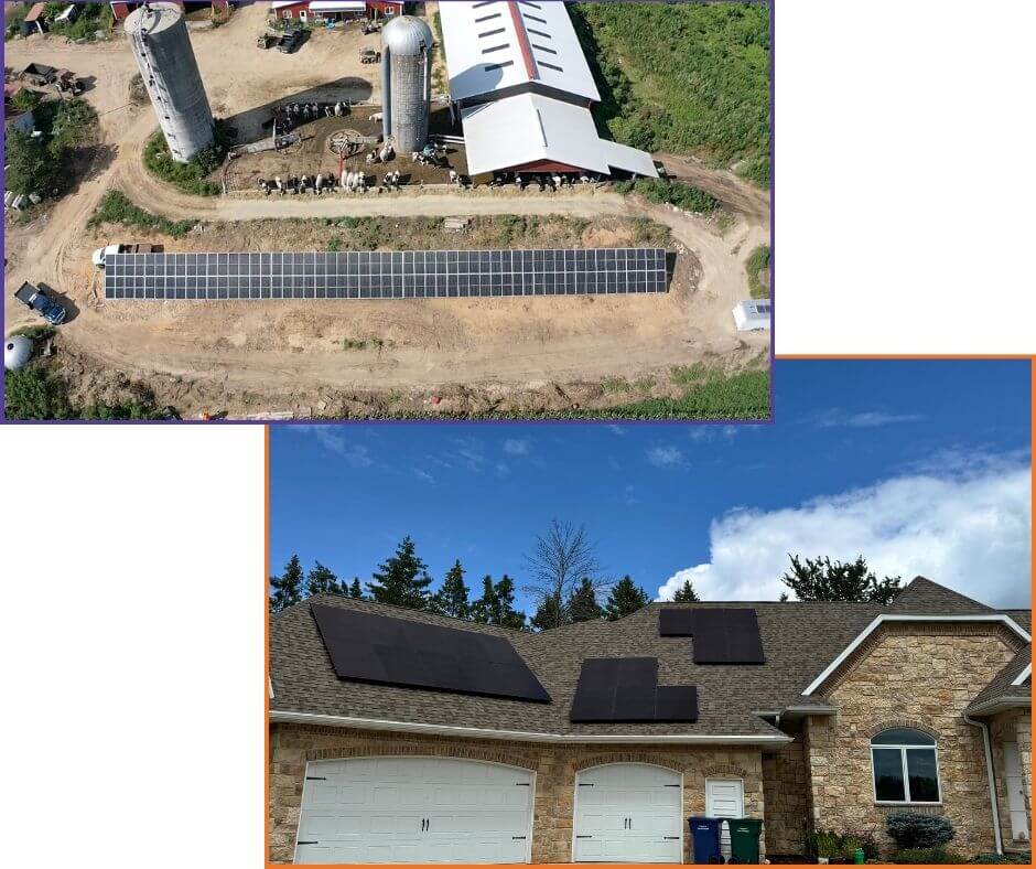 Residential and Commercial Solar Installations in Central Wisconsin